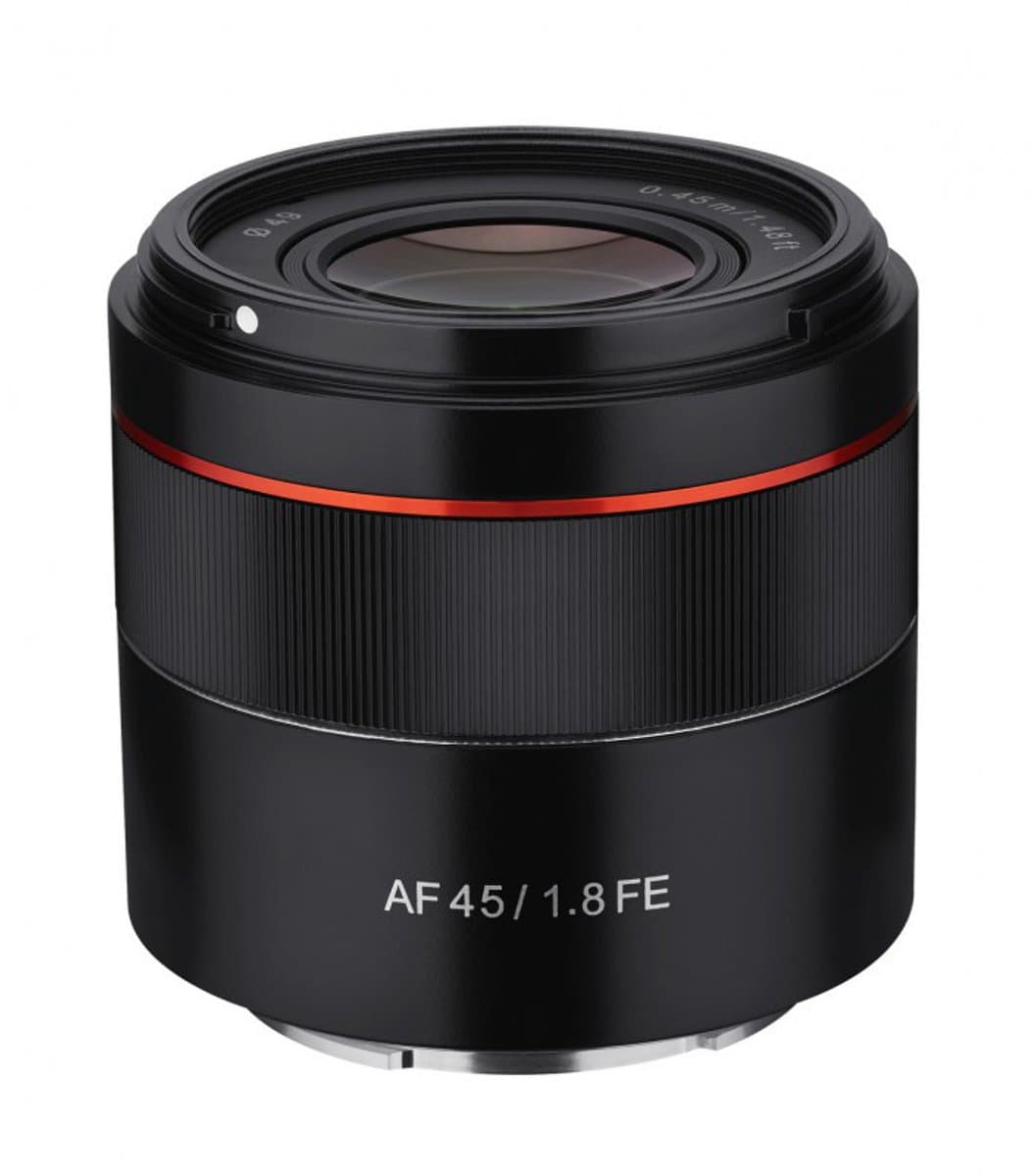 Samyang - AF 45mm F1.8 Sony E - Opzetlens - Objectief - Cameralens