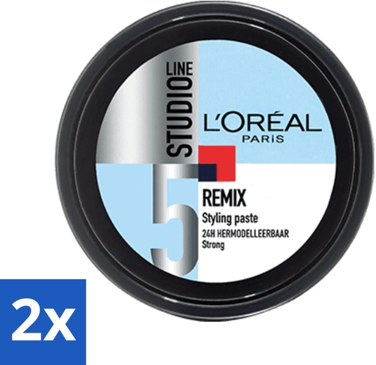 L'Oréal Studio Line Special FX Remix Paste 150 ml - Voordeelverpakking - 2 stuks