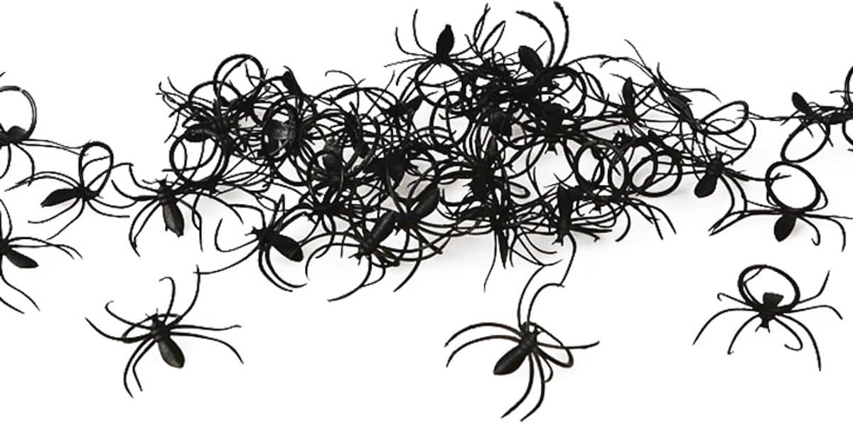 ATOSA - 50 Halloween spinnen ringen