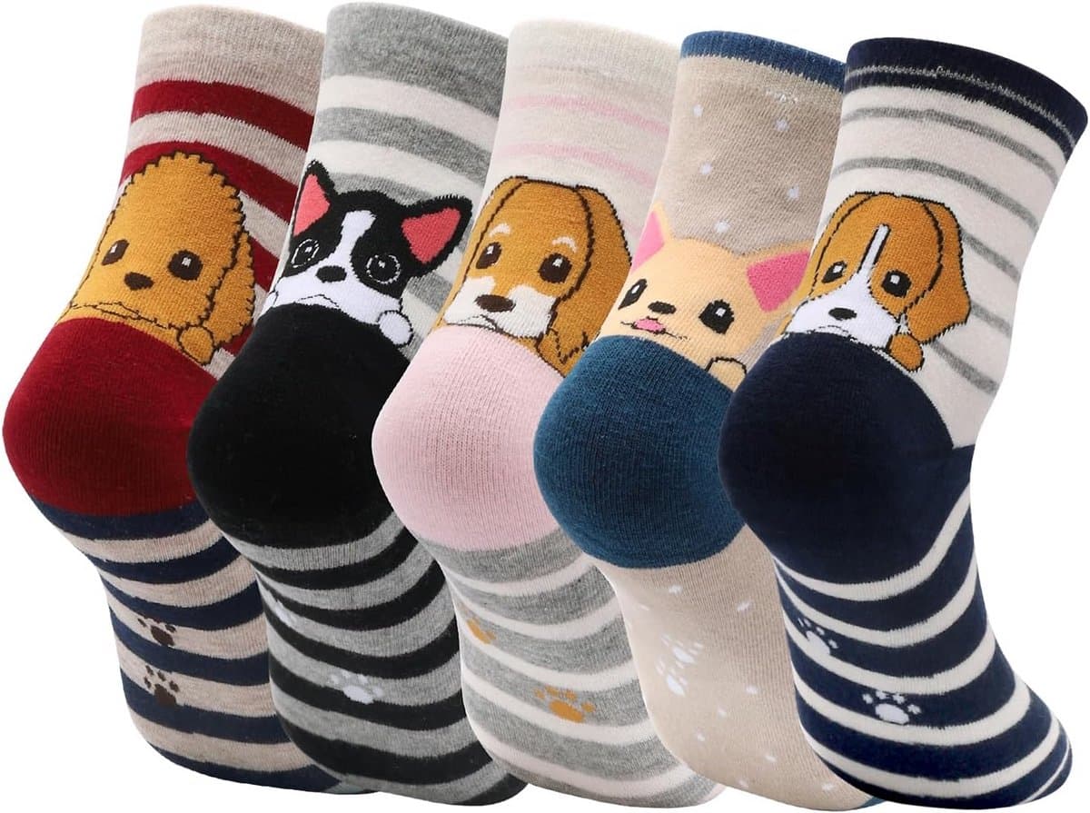 Grappige Dieren Sokken voor Vrouwen - Leuke Cadeaus voor Dierliefhebbers, Moederdag, Verjaardag en Kerst