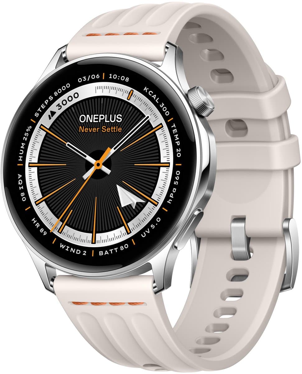 OnePlus Watch Lite Zilver 45 mm