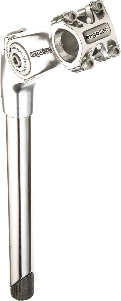 Ergotec stuurpen Octopus2 25.4/25.4/90 rvs/zi