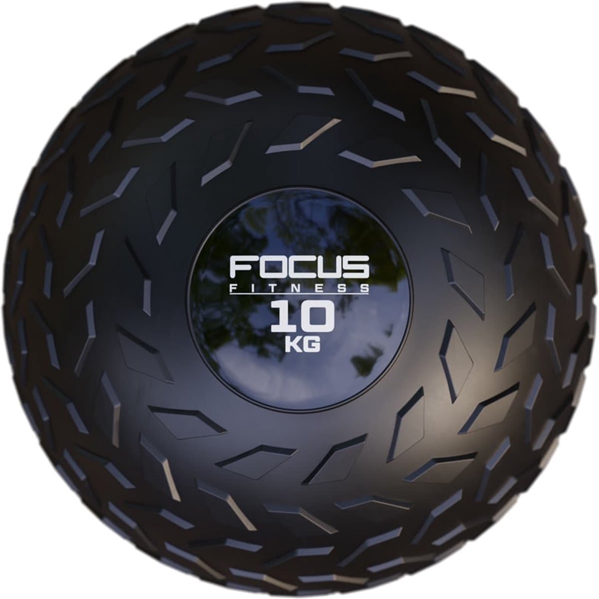 Focus Fitness - Slam Ball met grip - 10 kg