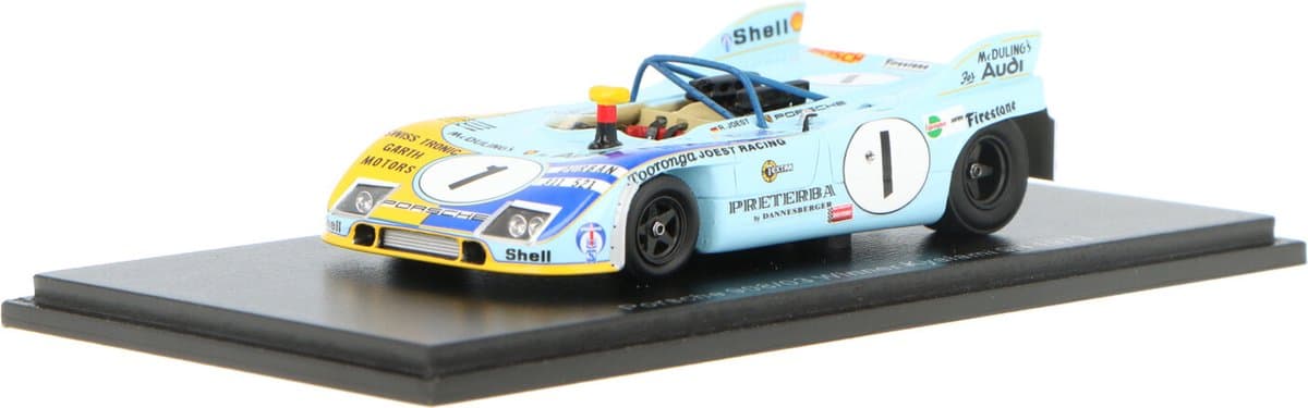 Porsche 908/3 Spark Models Modelauto 1:43 1973 Reinhard Joest / Herbert Müller Joest Racing S2339