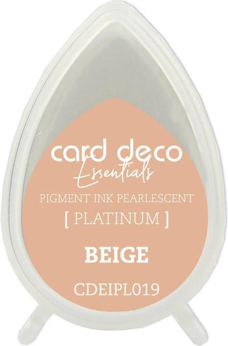 Card Deco Essentials Fast-Drying Pigment Ink Pearlescent Beige