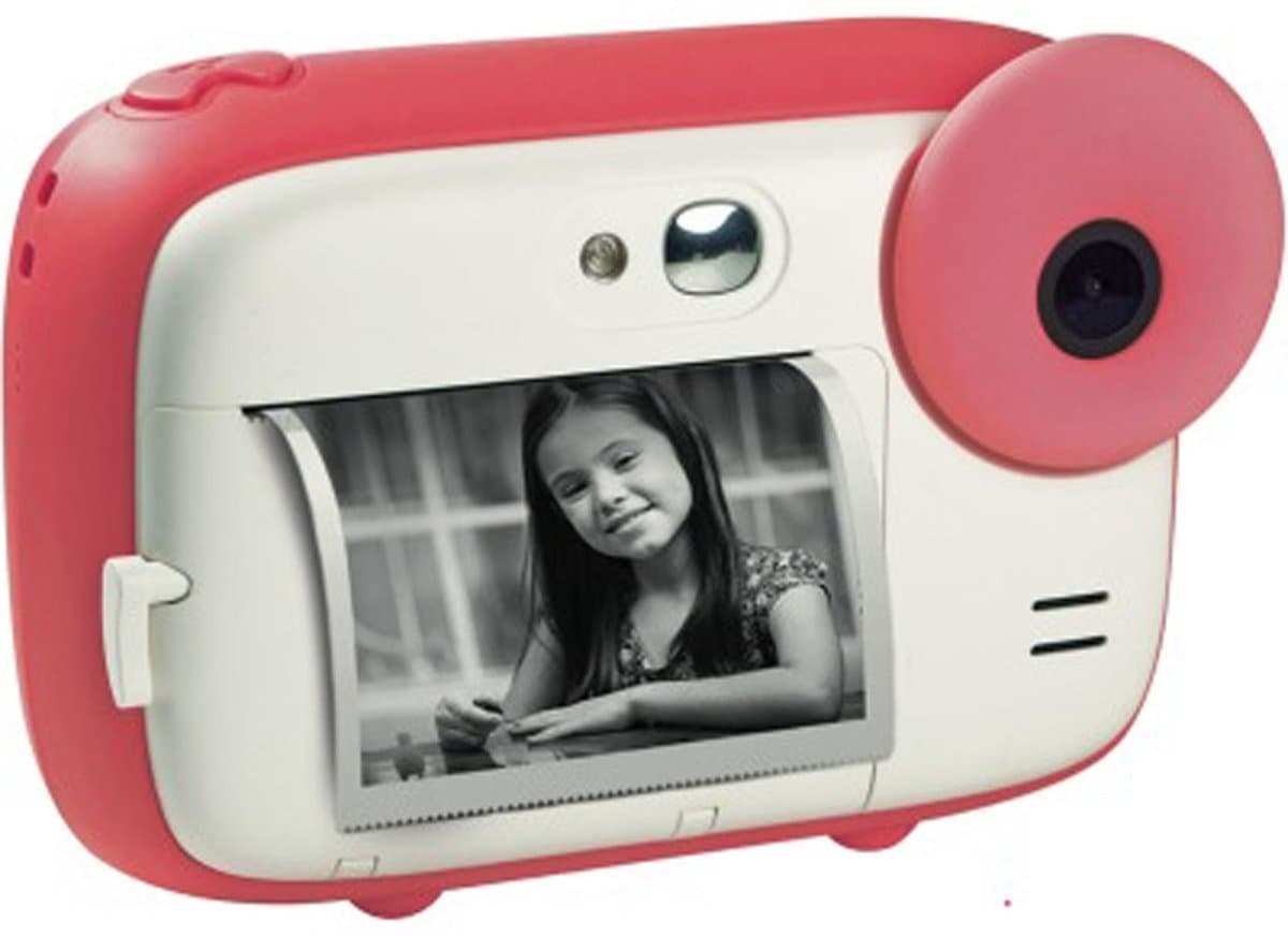 AgfaPhoto, Realkids Cam instant camera voor kinderen, Wit / Roze