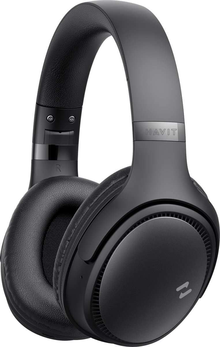 Havit H630HT Draadloze Over-ear Koptelefoon - Zwart - Opvouwbare Koptelefoon met 36 uur batterij & Multifunctionele Knoppen