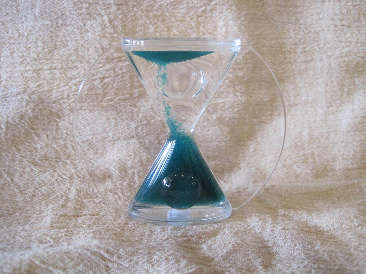 TEA TIMER - Paradox - Green - RED - BLUE or YELLOW