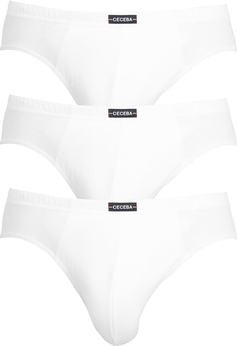 Ceceba heren slips (3-pack) - wit