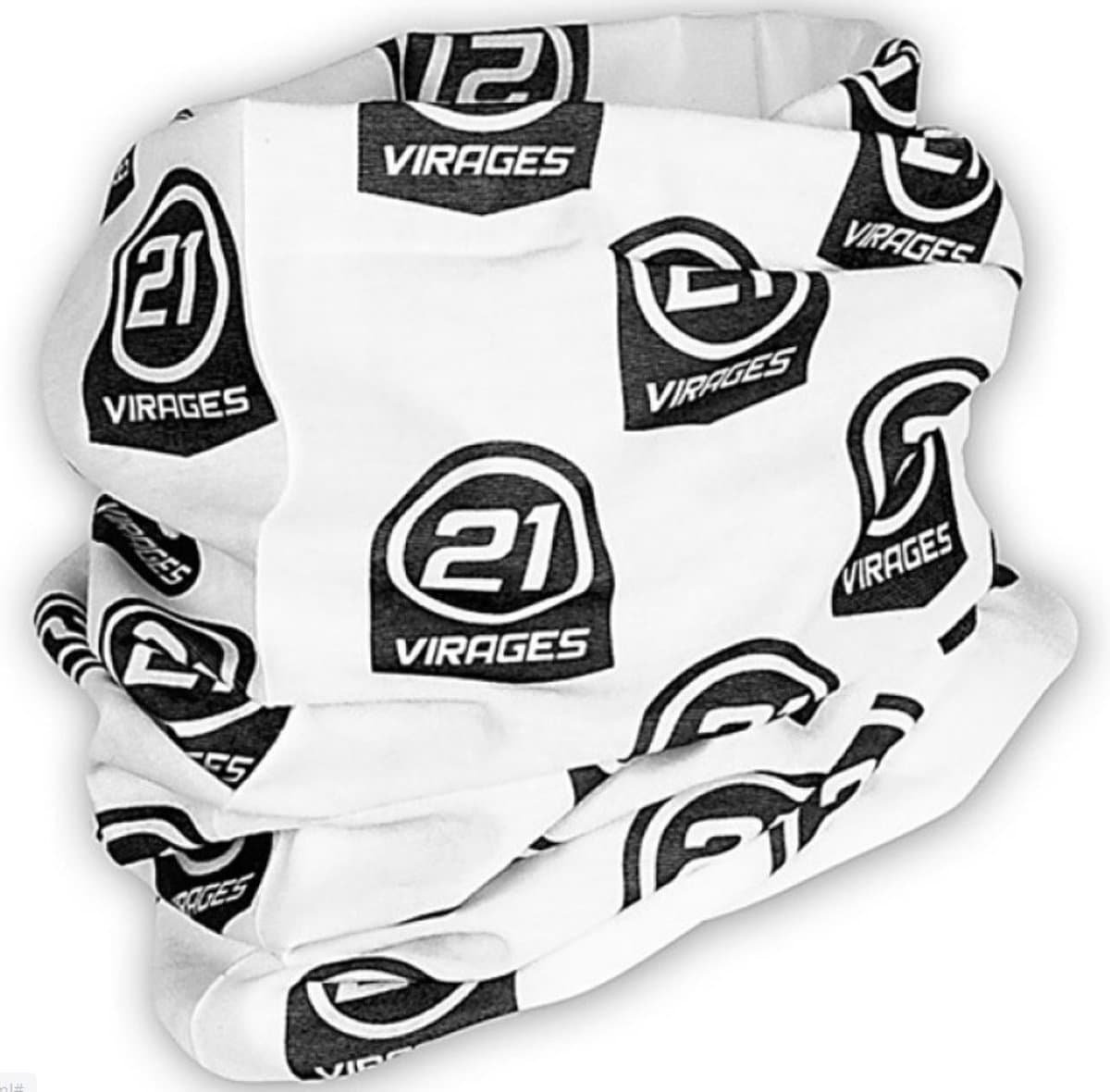21Virages nekwarmer/Bandana one size - zwart