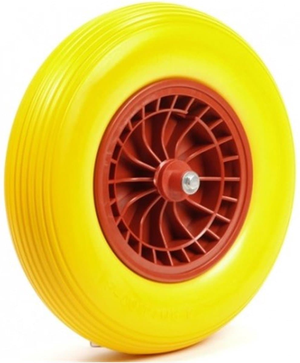 BTP - Kruiwagenwiel - antilek 4.00-8 - asgat 20 mm - naaflengte 130 mm
