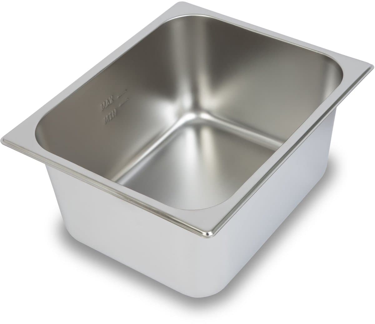 VERTES GN-bak 1/2 Gastronorm (roestvrij staal, 150 mm diep, hygiënisch, roestvrij, krasbestendig, temperatuurbestendig van -40° tot +300°C, geschikt voor bain-marie en veelzijdig gebruik in de horeca)