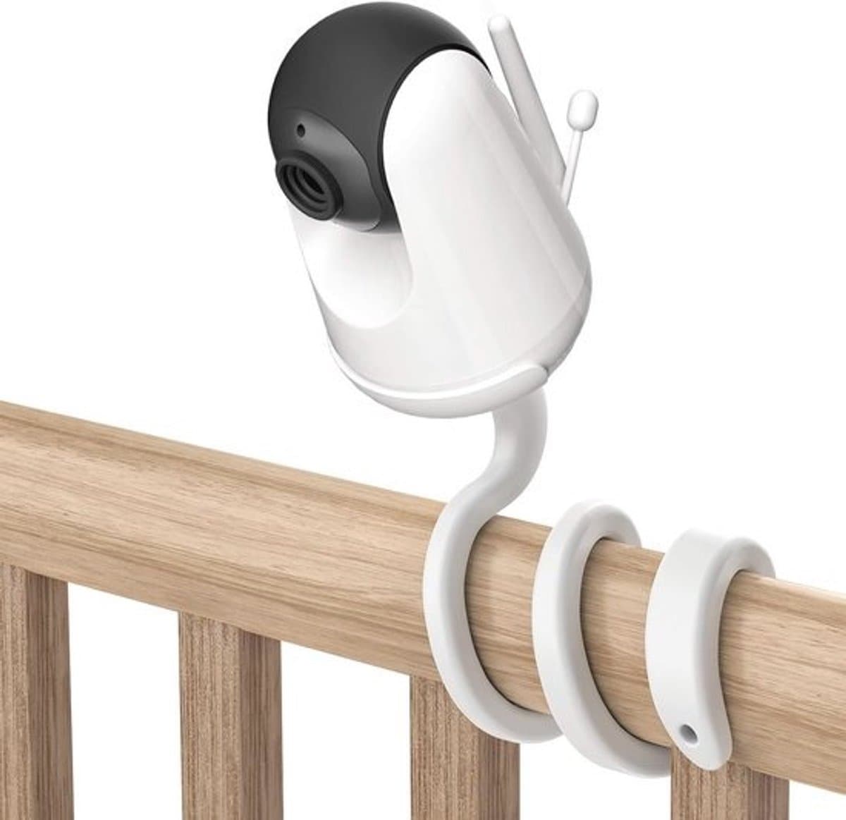 Flexibele Twist Bevestiging voor Video Baby Monitor - Geen Gereedschap, Geen Wandbeschadiging
