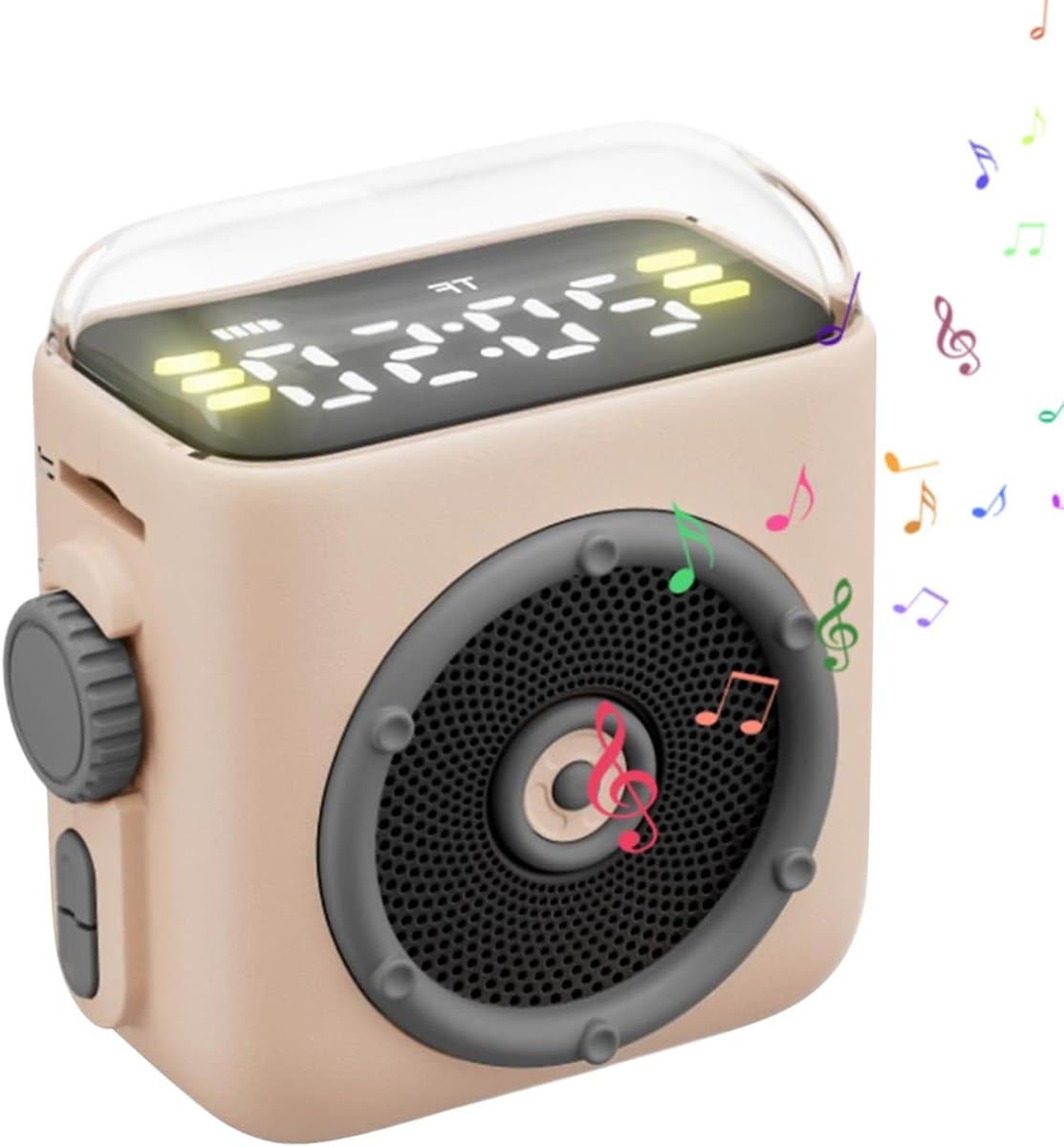 Draagbare Achterclip Luidspreker - Mini Geluidsbox Clip - Muziek Luisteren Buiten - Magnetische Bevestiging