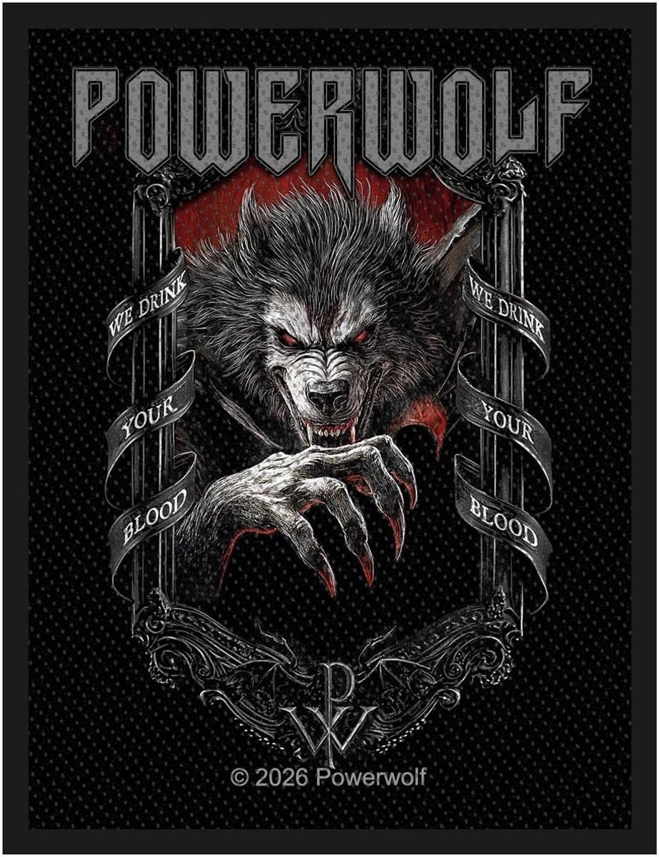 Powerwolf - We Drink Your Blood - Patch