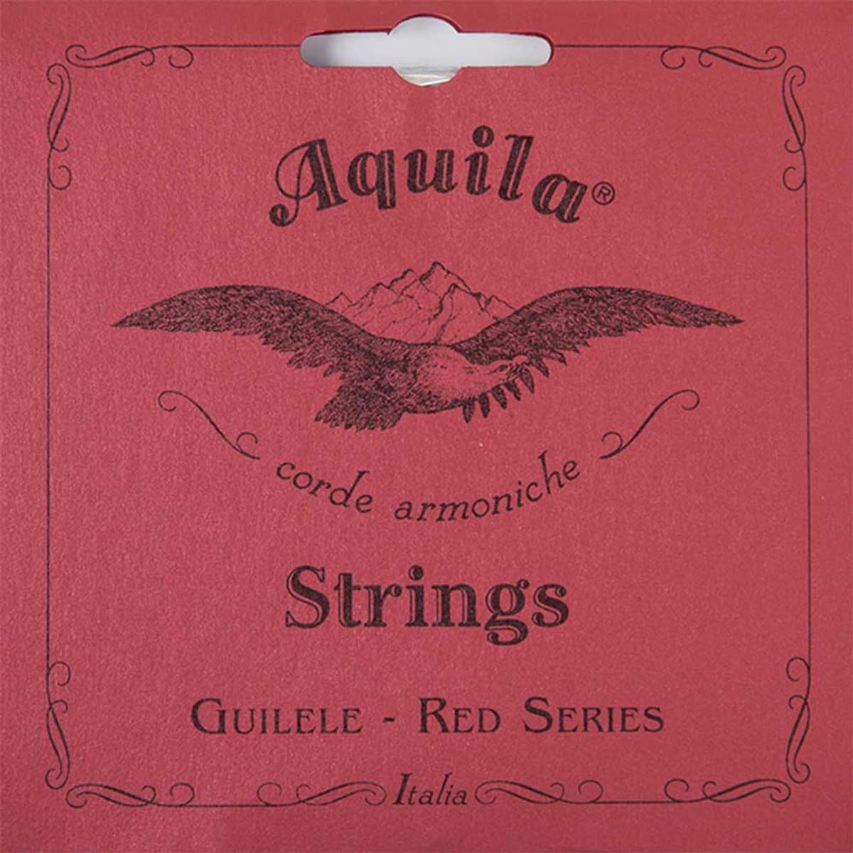 String Set Aquila 153C Red Series for Guitalele in E like Classical Guitarra