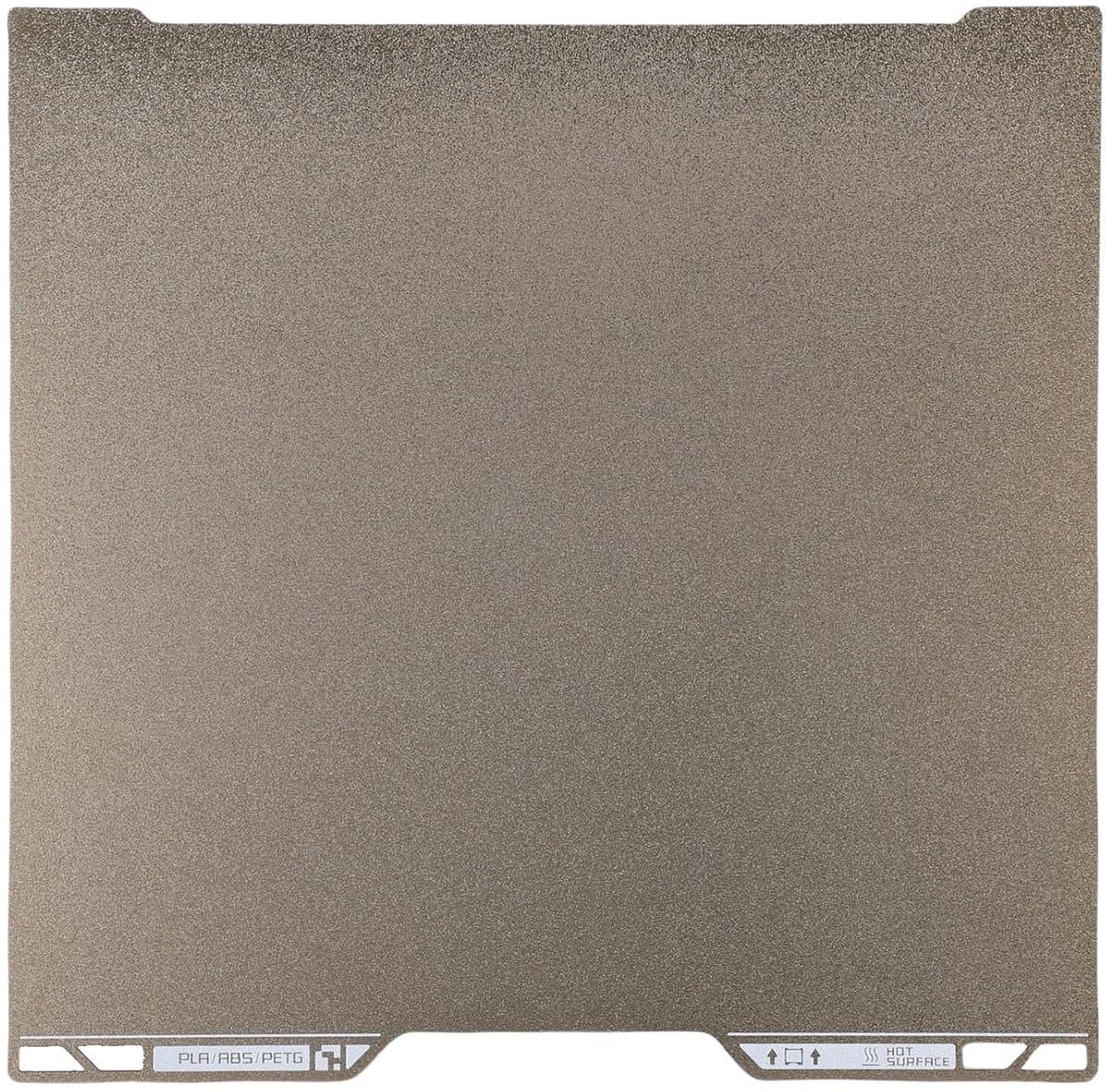 3D-printer Printbed - Bouwplaat Flexibel - 3D Prints Maken - Dubbelzijdig PEI - 355x346mm - Zwart