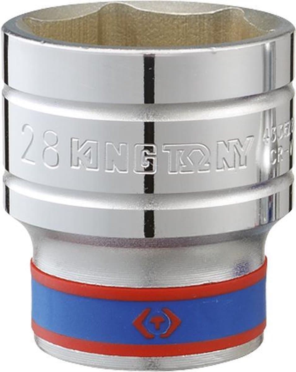Dopsleutel 1/2" standaard metrisch 6-kantig 21mm