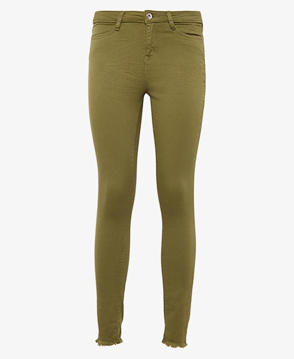 Tom Tailor broek meisjes/dames - groen - 1002460 - maat 25