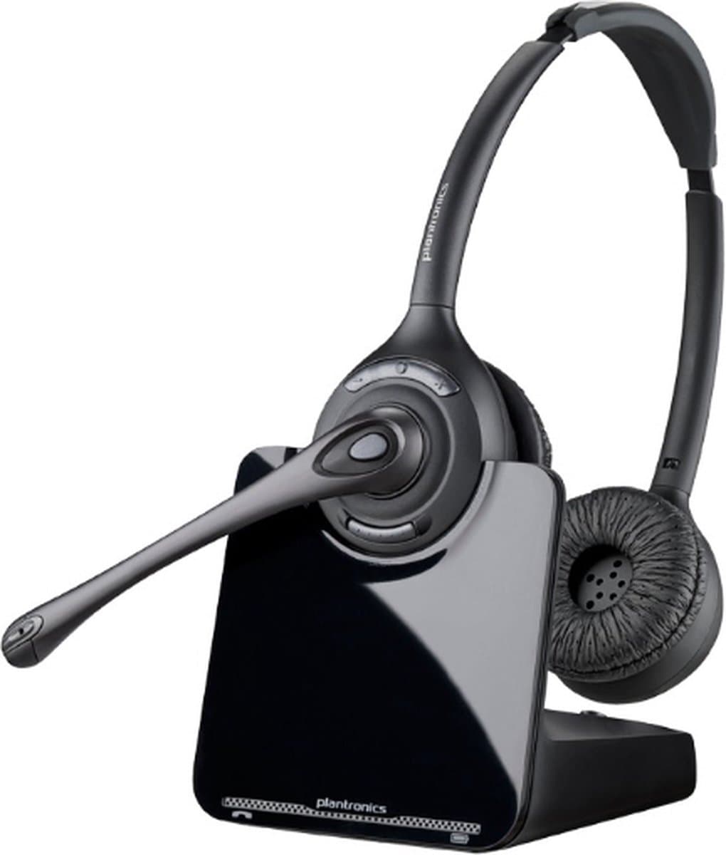 Plantronics CS520 - Draadloze Headset - Dubbel Oorschelp - DECT Technologie