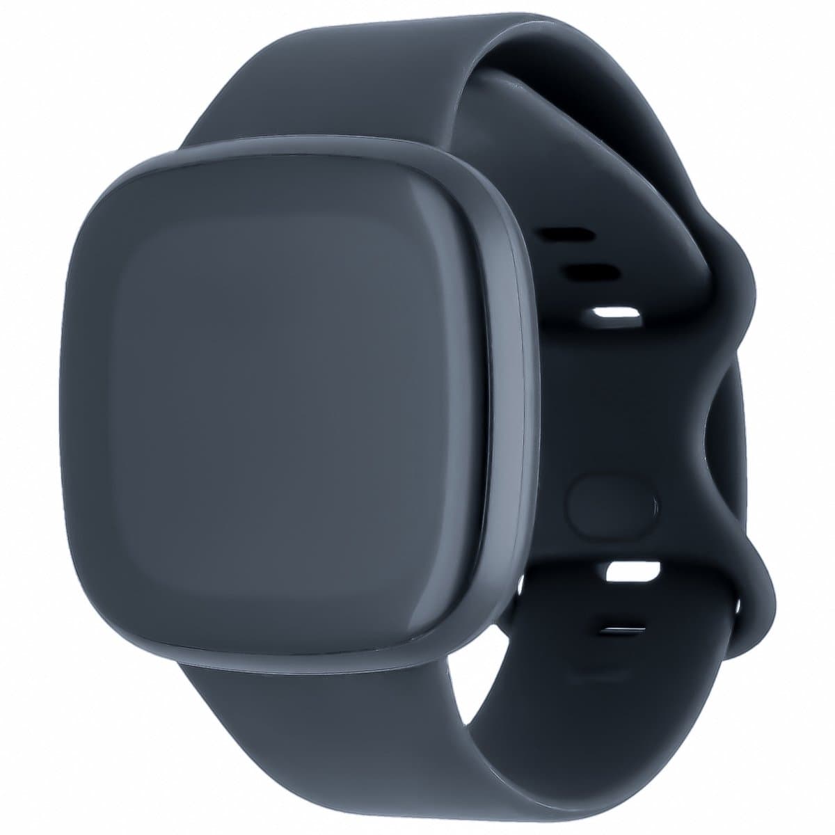 123watches sport band - zwart - SM - Geschikt voor Fitbit Versa 3 & 4 / Sense