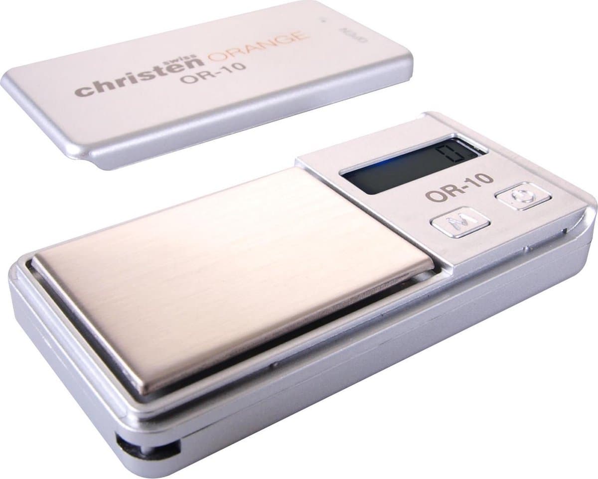 Pocketweegschaal - CS OR10 pocket weegschaal - Christen Swiss weegschalen