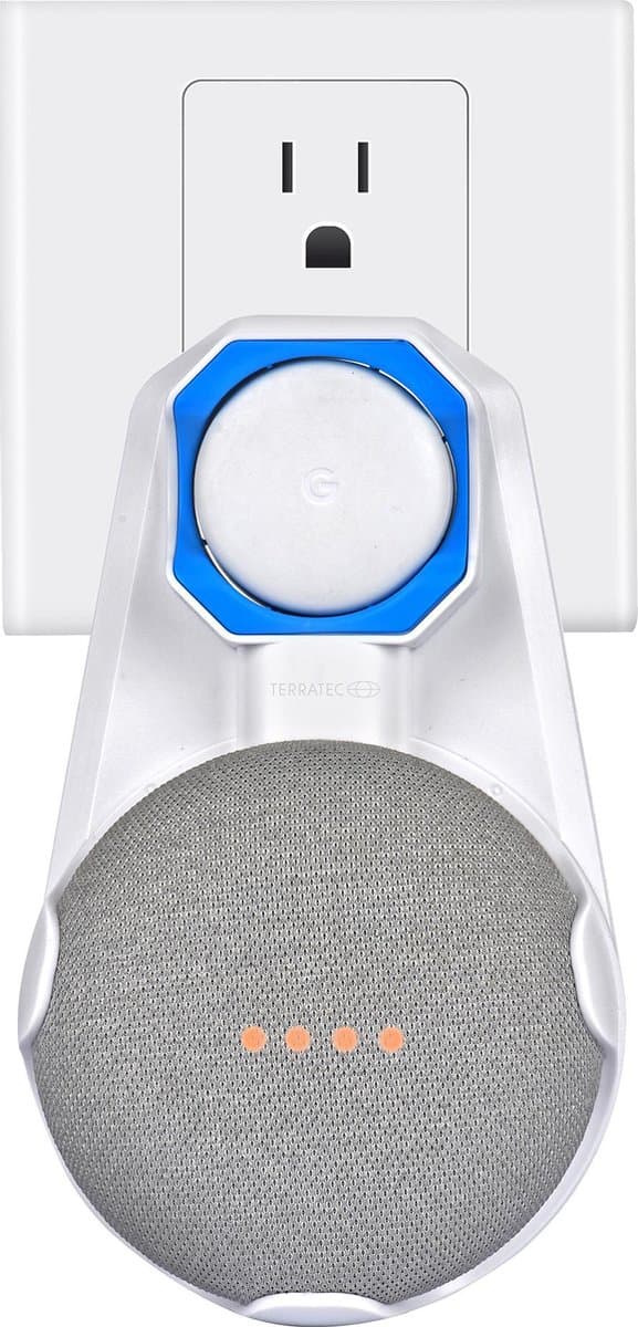 TERRATEC Hold ME Google - Wandhouder voor Google Home Mini wit