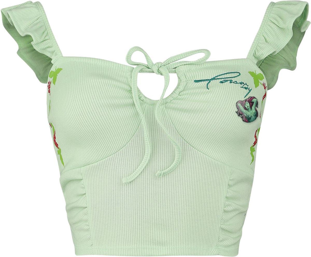 Batman Poison Ivy Dames Top - lichtgroen - XL