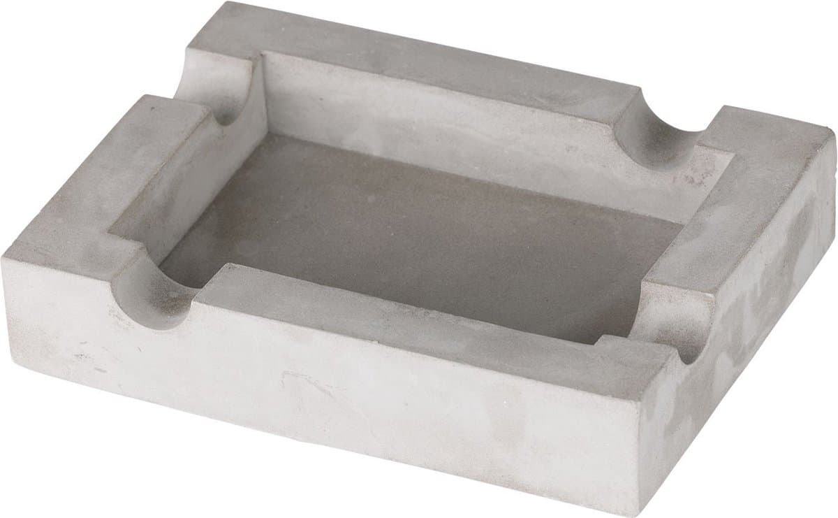 Angelo Sigarenasbak Cement - Asbak Met 4 Leggers - Grijs