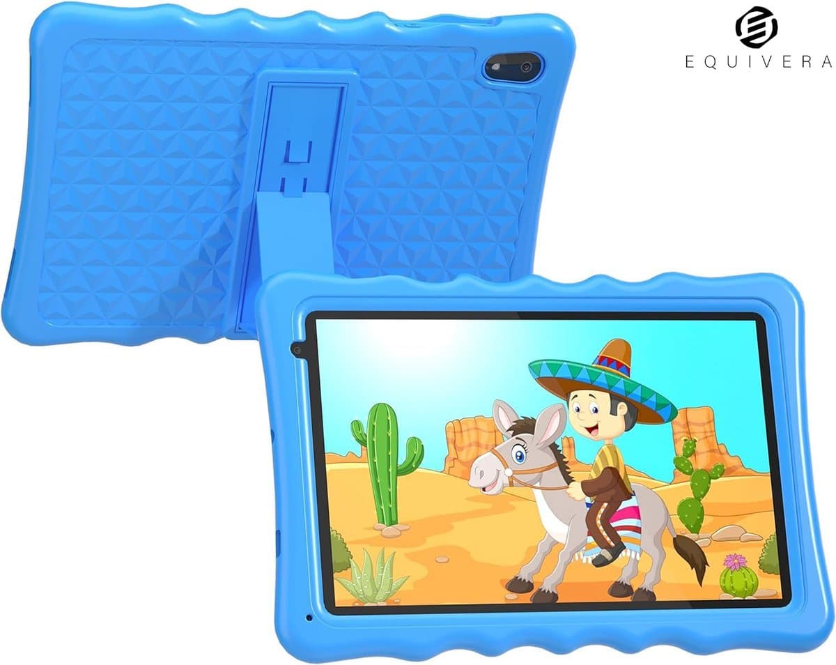 Equivera Kinder Tablet vanaf 3 Jaar - Kinder Tablet - Kindertablet - Tablet voor Kinderen - Kindertablets