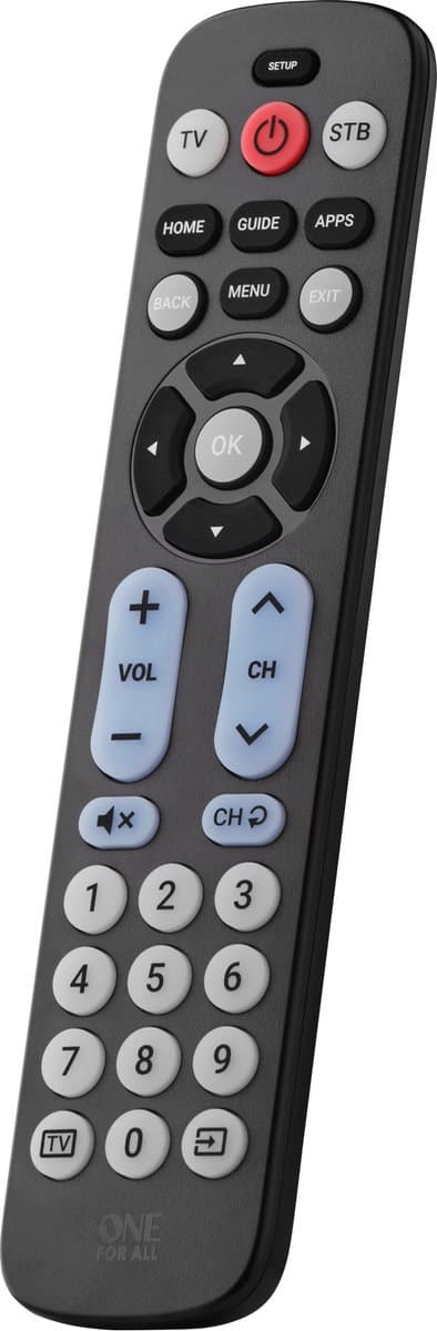 One For All URC6821 Universele Big Button afstandsbediening - infrarood