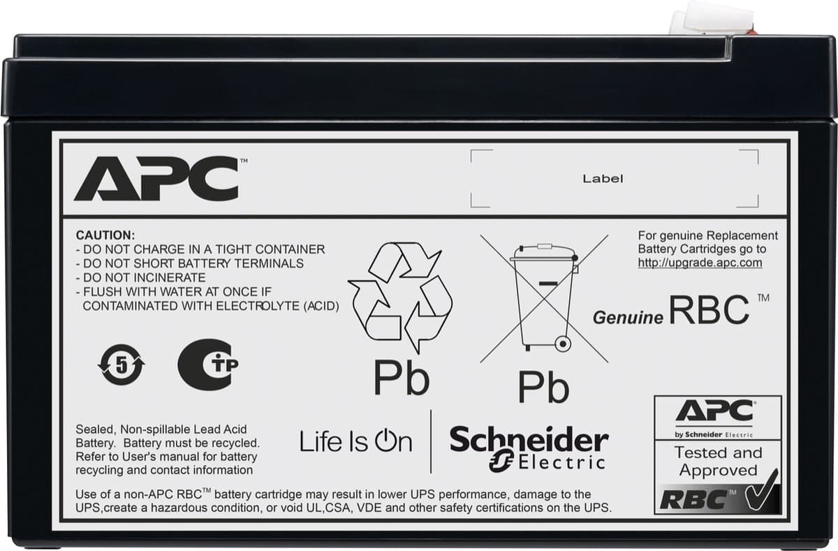 APC Batterij Vervangings Cartridge APCRBCV210 (Orgineel/OEM)