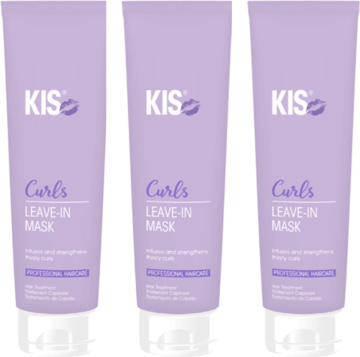 KIS Curls Curl Leave-In Mask Triple Set - 3x150ml