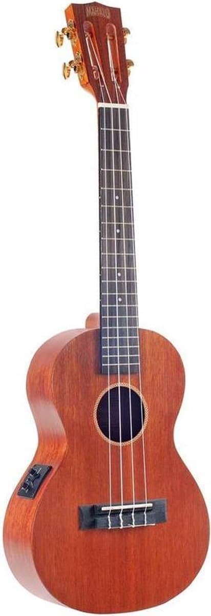 Java Series Tenor Electro Ukulele - Trans Brown