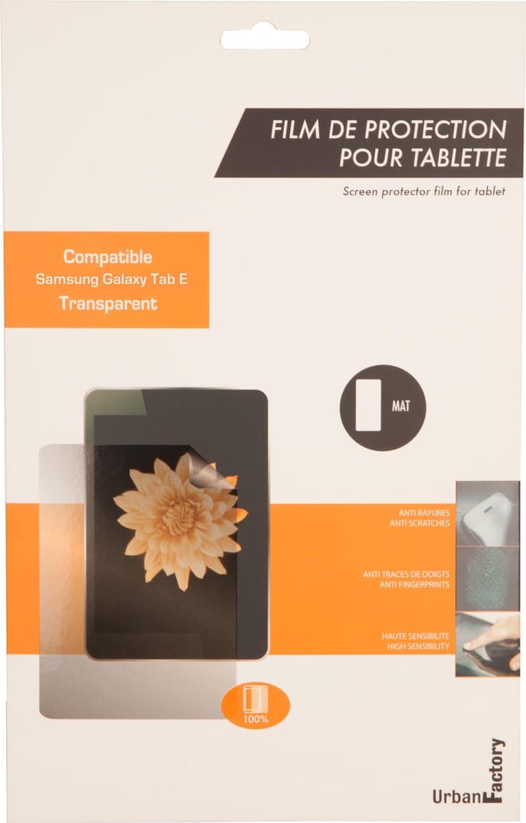 Urban Factory FPT05UF schermbeschermer Matte screen protector Galaxy Tab E 1 stuk(s)