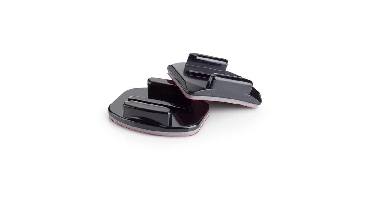 GoPro curved + flat adhesive mounts