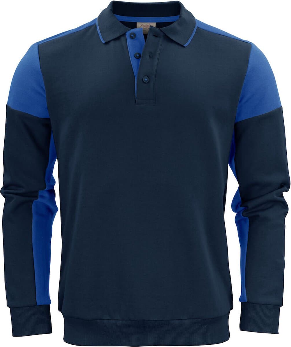 Printer PRIME POLOSWEATER PRIME 2262060 - Marine/Kobalt - XXL
