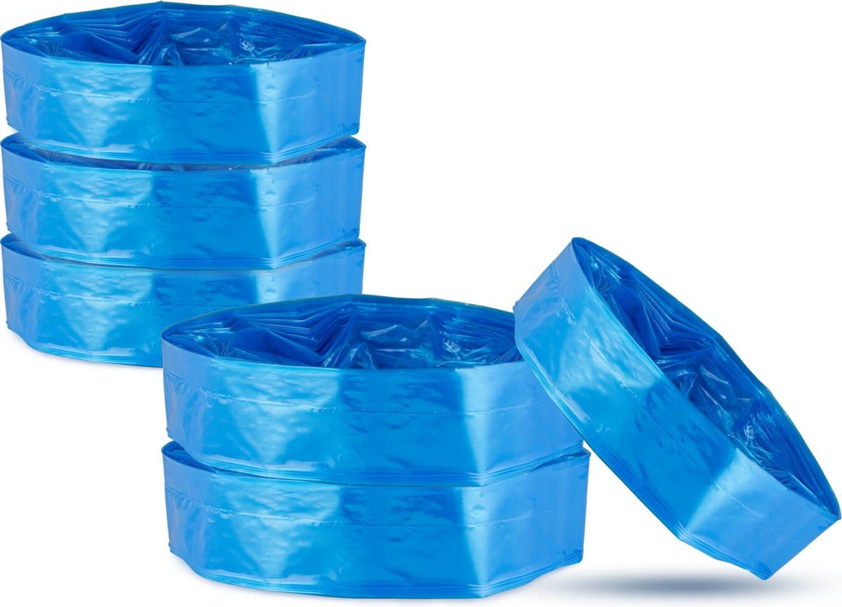 Luieremmer Navulling - Geschikt voor Tommee Tippee - Luieremmer Zakken - Luierzakjes - 6 Stuks - 15/16 Liter - Geschikt voor Sangenic en Twist - van Saaf