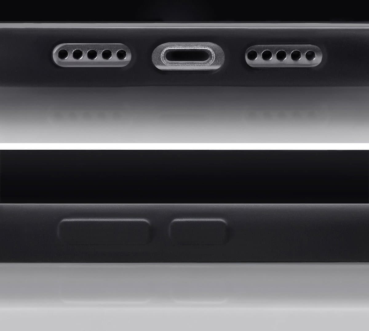 Telefoonglaasje Hoesje Geschikt voor Samsung Galaxy S23 Ultra 5G - TPU - Mat Zwart - Beschermhoes - Case - Cover