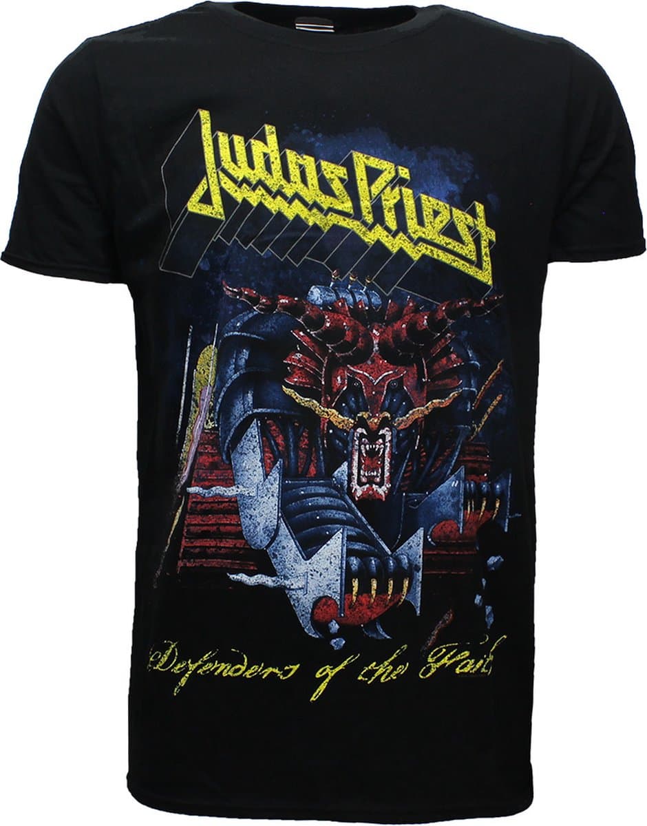 Judas Priest Defender Of The Faith T-Shirt - Officiële Merchandise - L