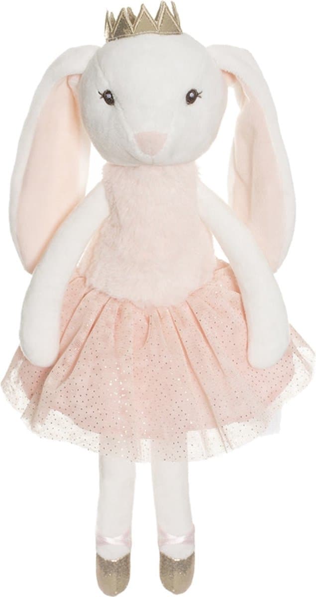 Teddykompaniet - Pluche - Kate de haas - Ballerina' - 40 cm - roze, T-TED-02871