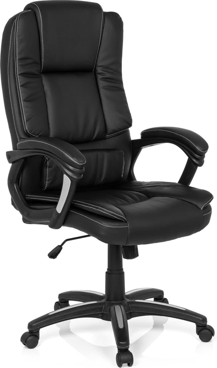 Directiestoel RELAX CL120 Kunstleder zwart