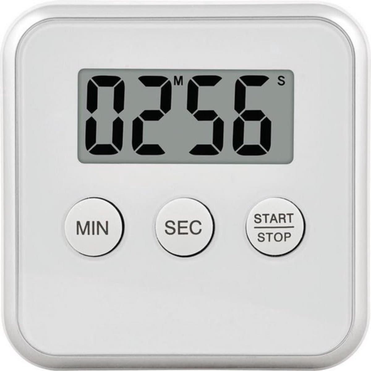 Magnetische Kookwekker - Digitale Timer - Kookwekker Inclusief Standaard - Wit