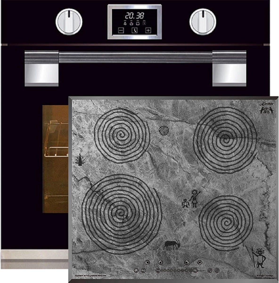 Kaiser - Inbouwoven - inductiekookplaat -EH 6338 s - KCT 6705 FI Era- pyrolytische oven - inductie - 11 functies- 60 cm
