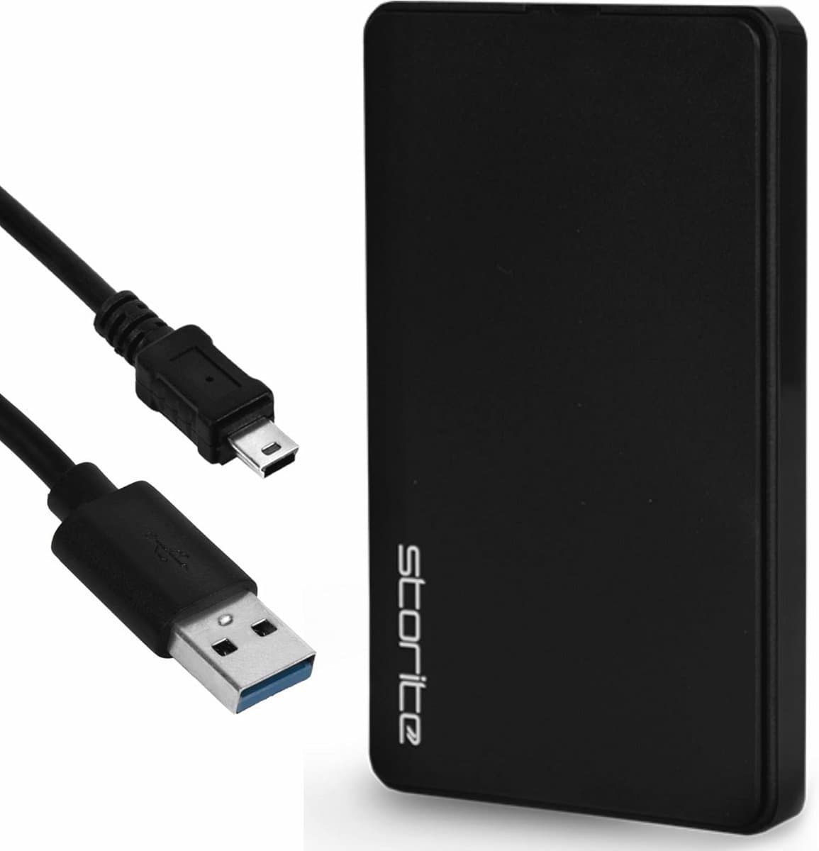 Draagbare 1 TB Externe Harde Schijf - Ultradun en Compatibel met PC, Mac, Laptop en Desktop