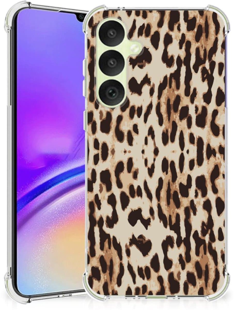 Samsung Galaxy A35 Case Anti-shock Leopard