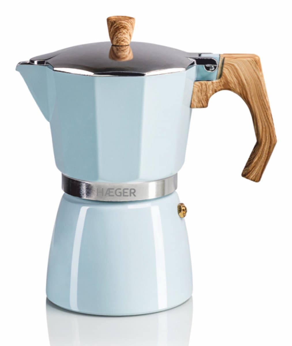 Haeger Cp-06a Moka-koffiezetapparaat 6 Bekers Zilver One Size / EU Plug