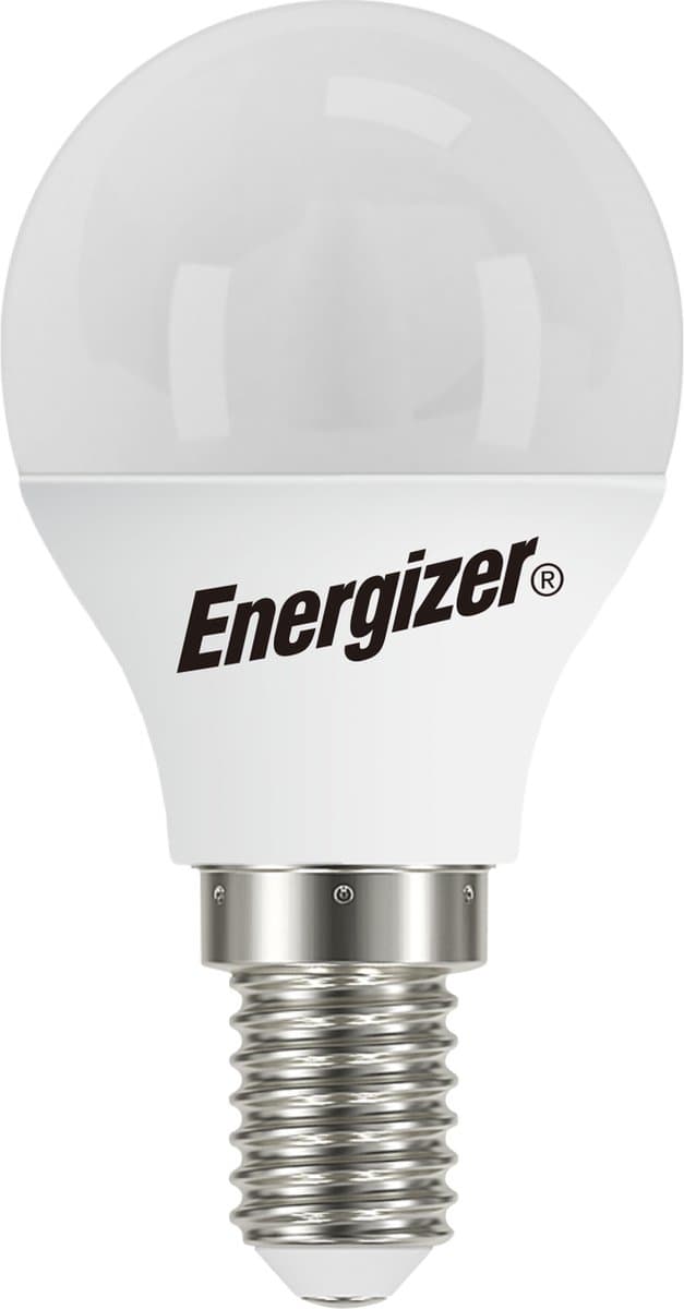 Energizer energiezuinige Led kogellamp - E14 - 2,9 Watt - warmwit licht - dimbaar - 5 stuks