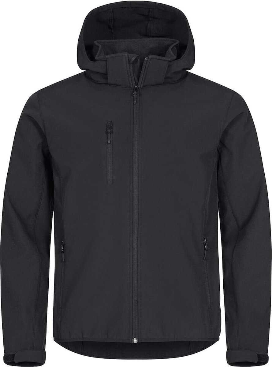 Clique Basic Hoody Softshell 020912 - Zwart - 3XL