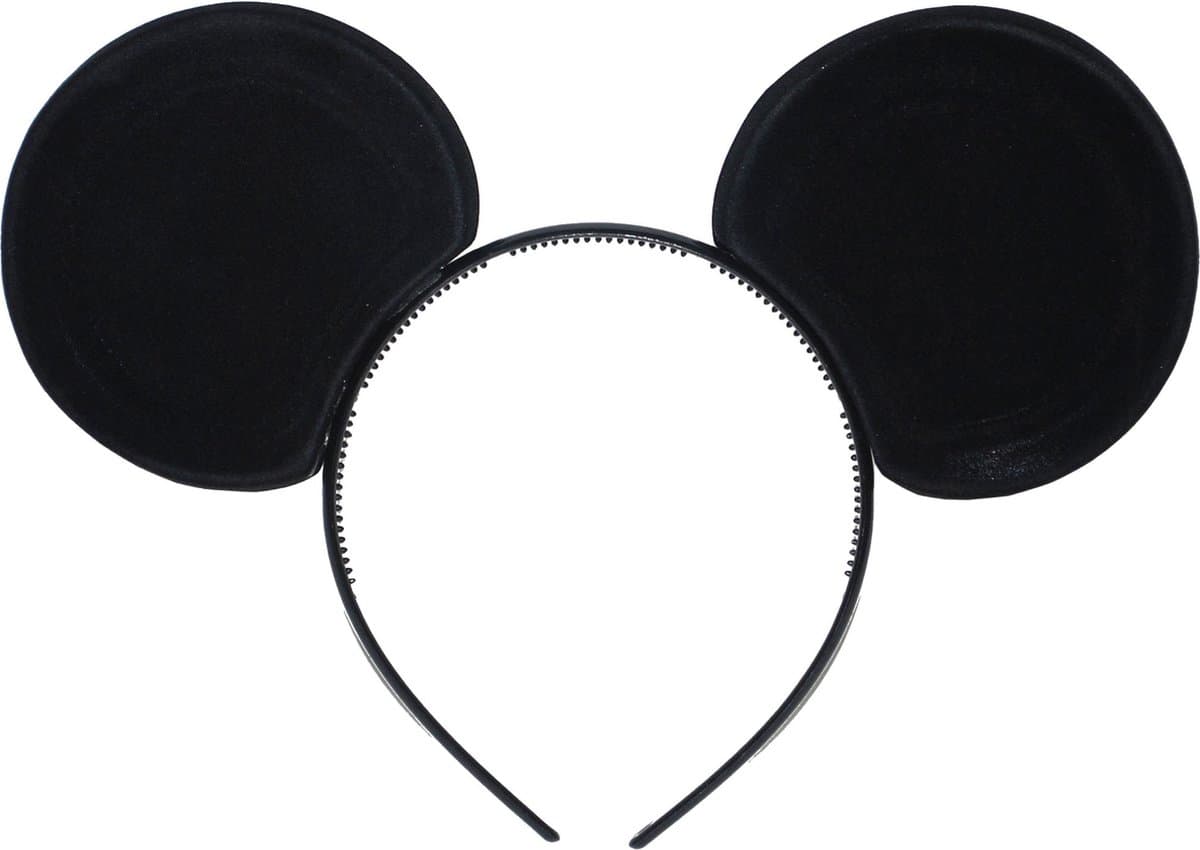 Funny Fashion Verkleed diadeem muis/muizen oren/oortjes - meisjes/dames - Carnaval